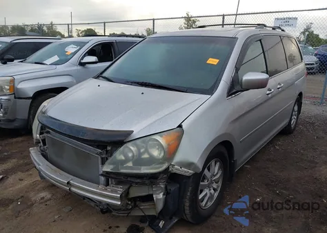 2008 Honda Odyssey Ex-L from USA, damaged, VIN 5FNRL38778B418828